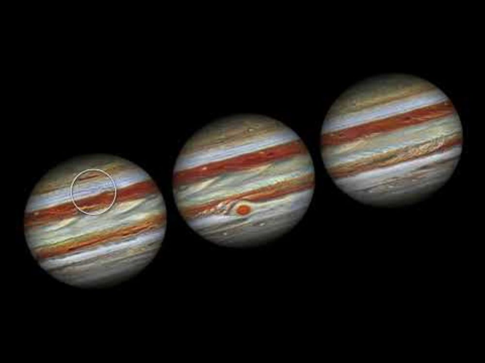 2 Huge Storms have erupted on Jupiter