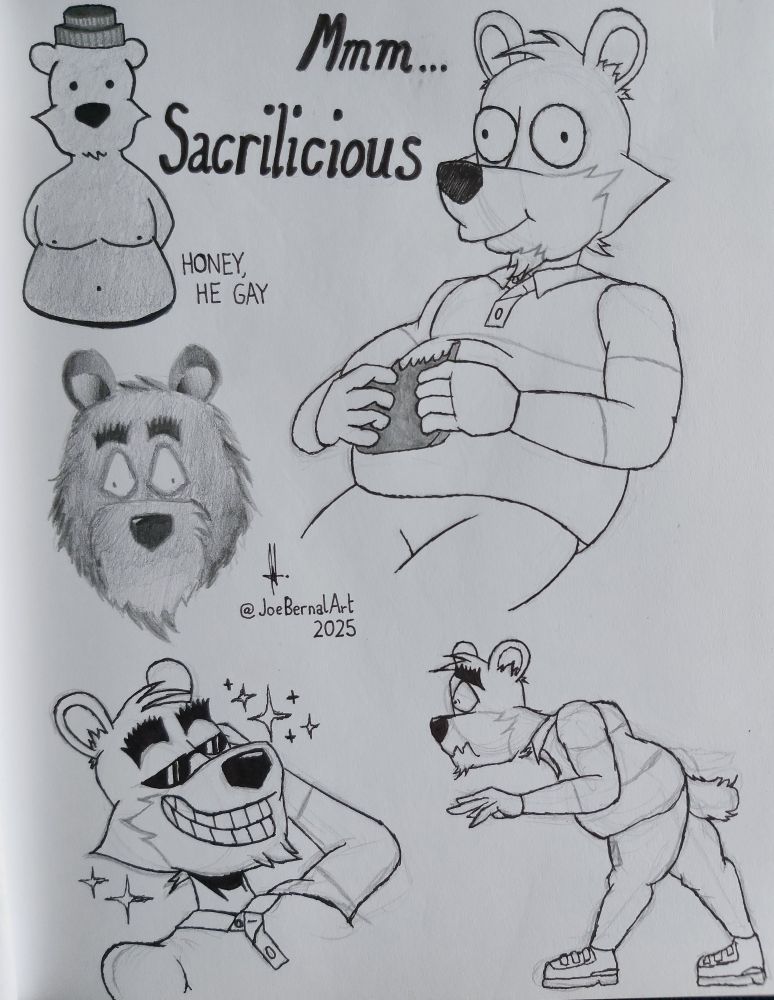 Doodles of poses and silly things with expressions of Benjamin 

Benjamin McGewin 🇺🇸🐻 ©️ Myself