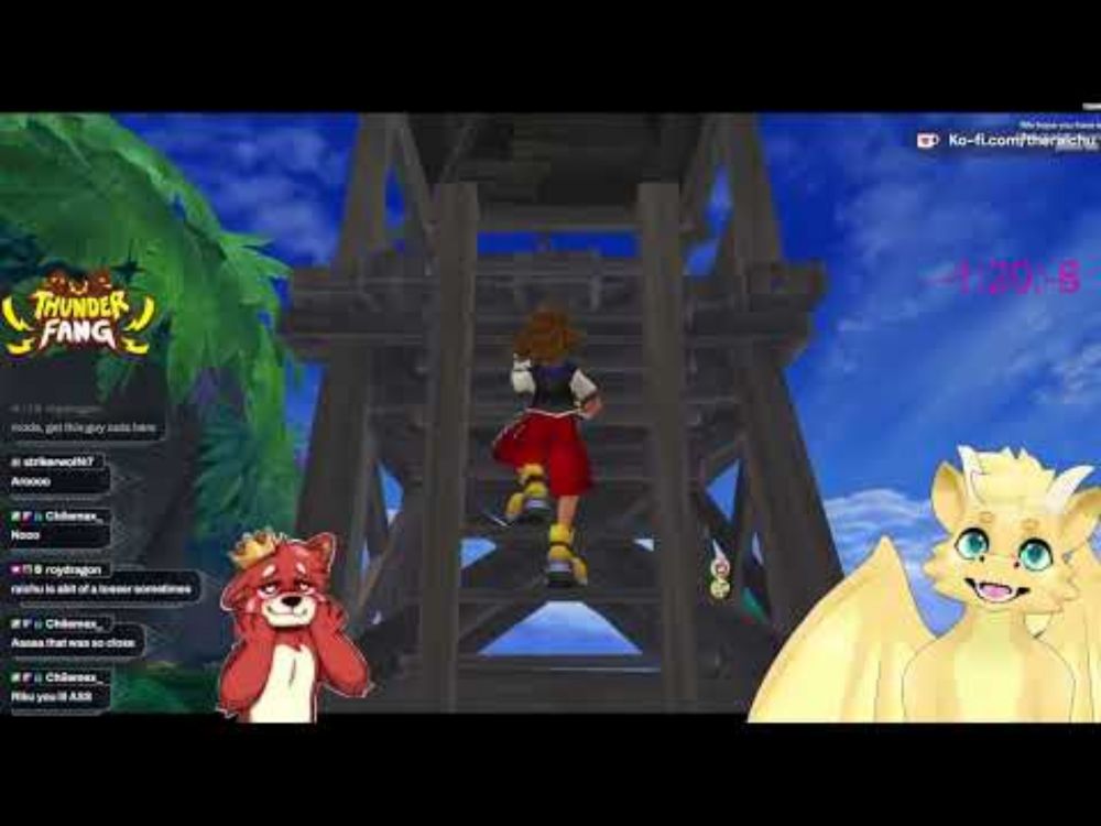 TheRaichuuu tries KINGDOM HEARTS for the first time - feat. KingPanda95_