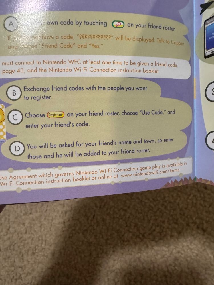 “You will be asked for your friend’s name and town…”