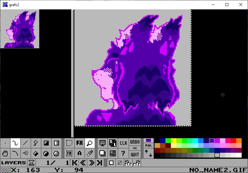 It's Leftfield in pixel art form.