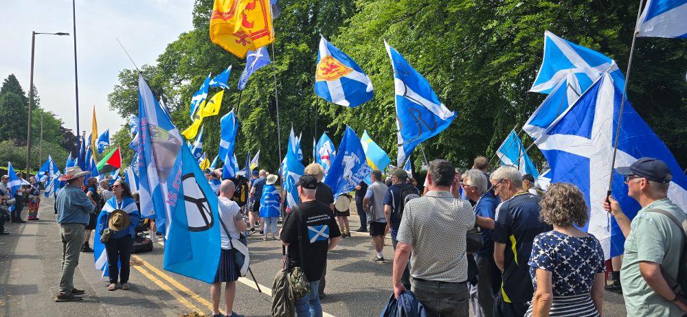 Scottish Independence March Stirling 21 June 2025
