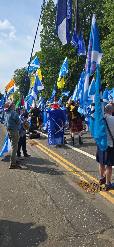 Scottish Independence March Stirling 21 June 2025