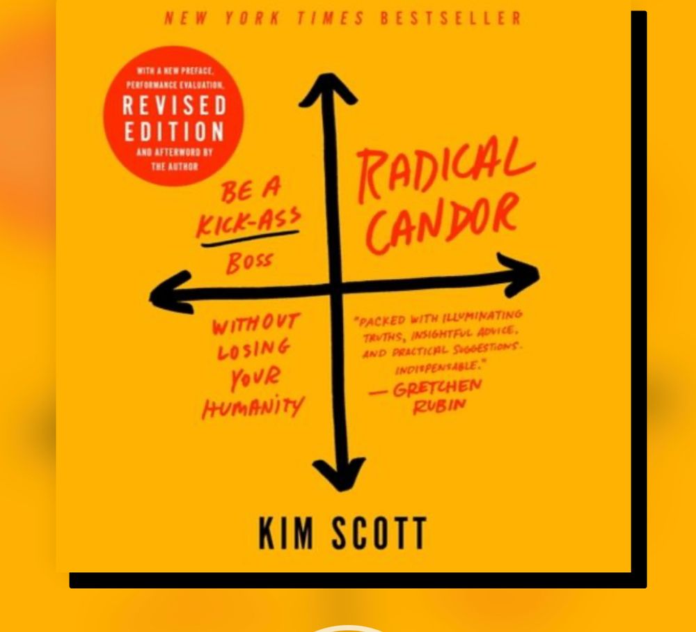 Audiobook cover for Radical Candor by Kim Scott