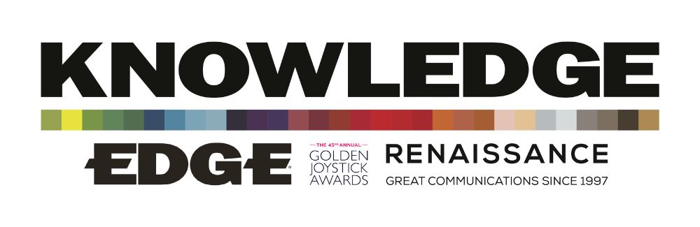 Logos for Knowledge's discussion panel on November 20.