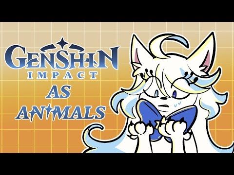 Genshin Impact characters as animals 2