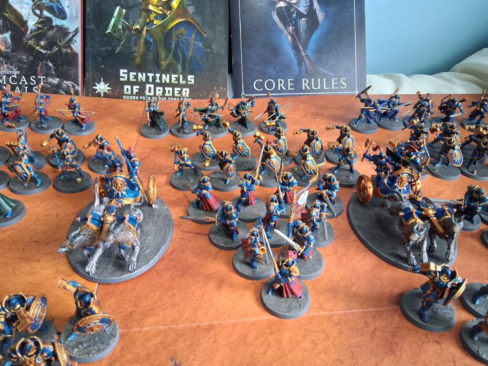 Chariot, 5 vigilors, 10 liberators, 10 vanquishers, chariot