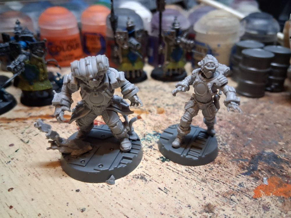 Necromundan Palanite Enforcer Haunts.