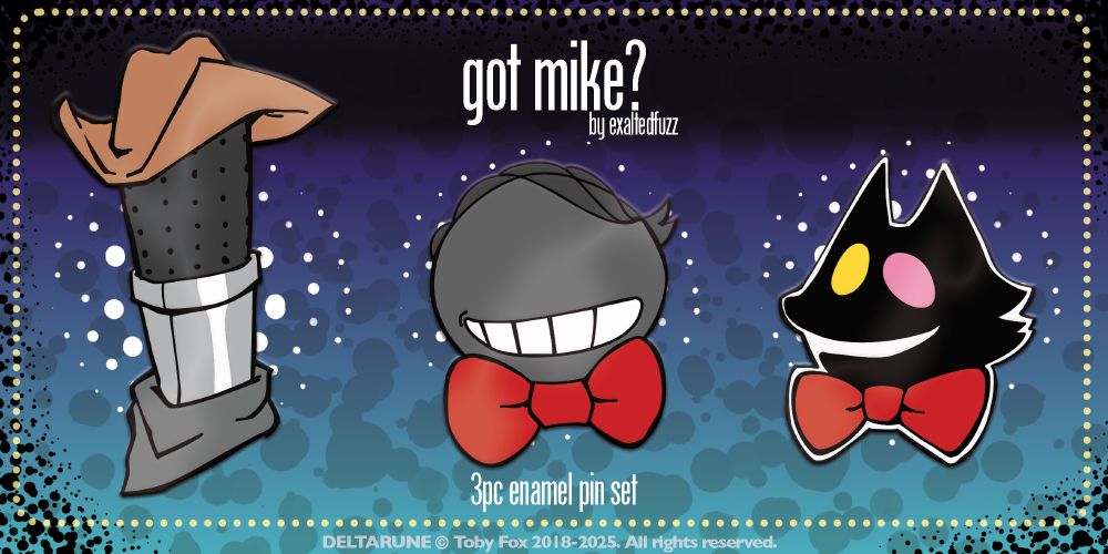 Mike, Mike and Mike from Deltarune 
