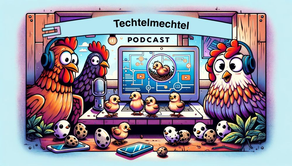 TEME084 - Zwei Hühner und drei Wachteln - TECHtelmechtel Podcast