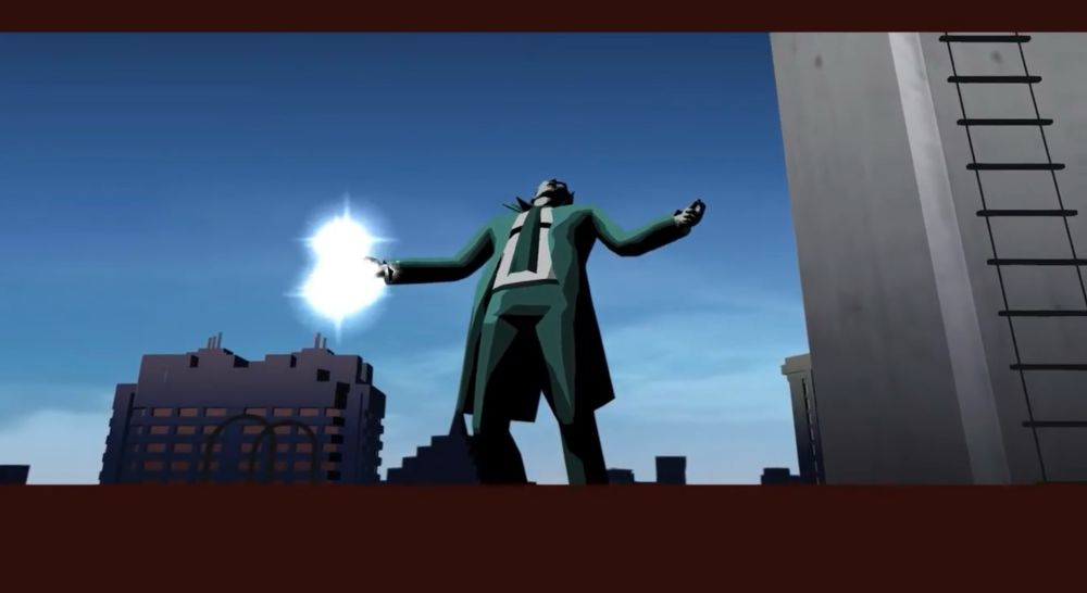 Kun Lan yucking it up like the huckster he is