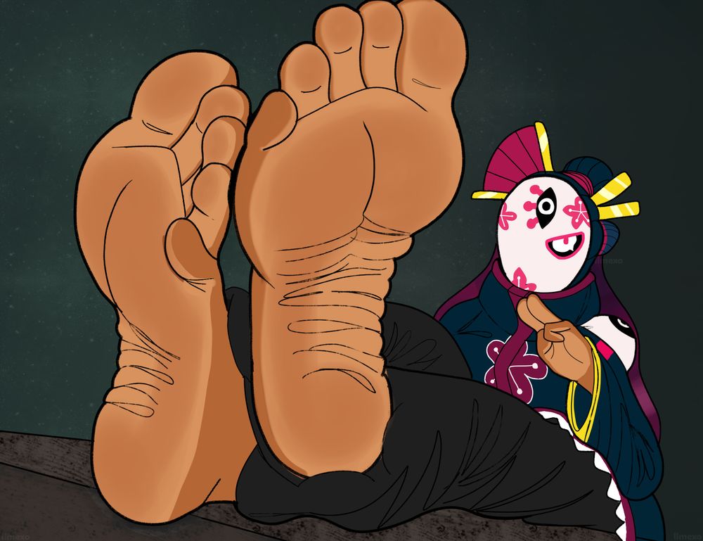 all + barely any foot render