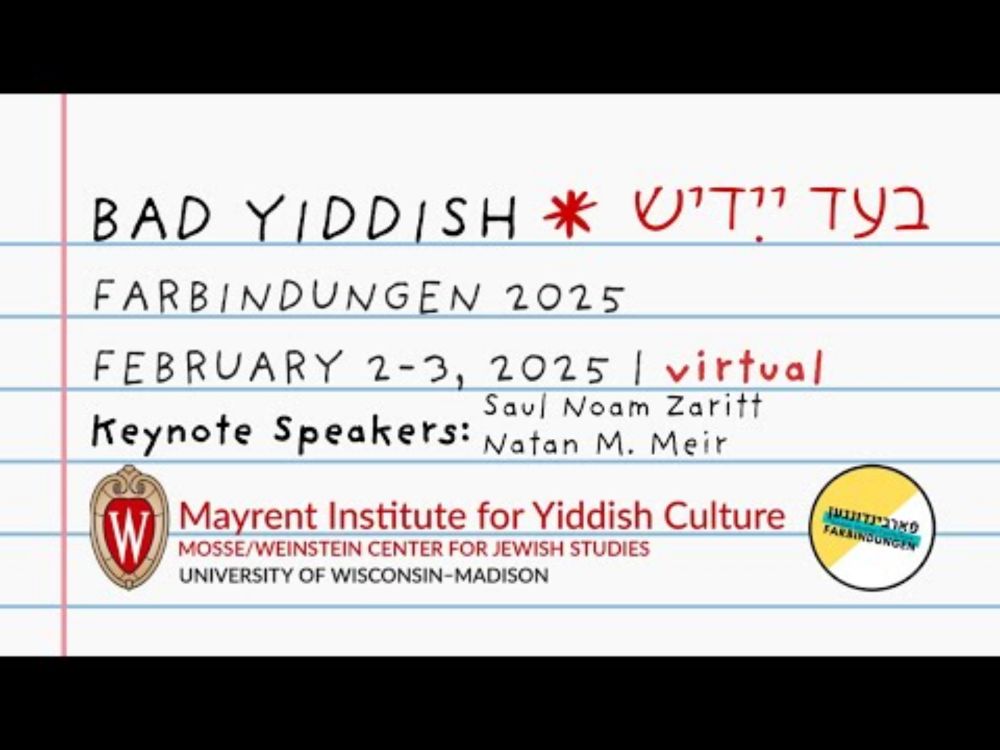 Farbindungen 2025: Keynote Panel w/ Saul Noam Zaritt and Natan M. Meir