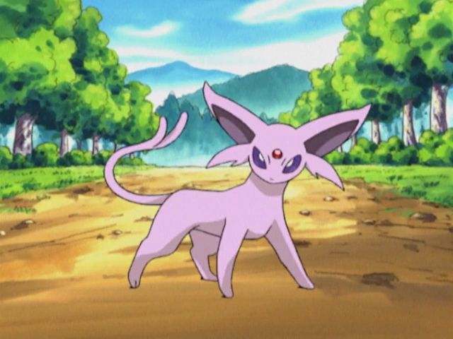 Espeon in a go mode 