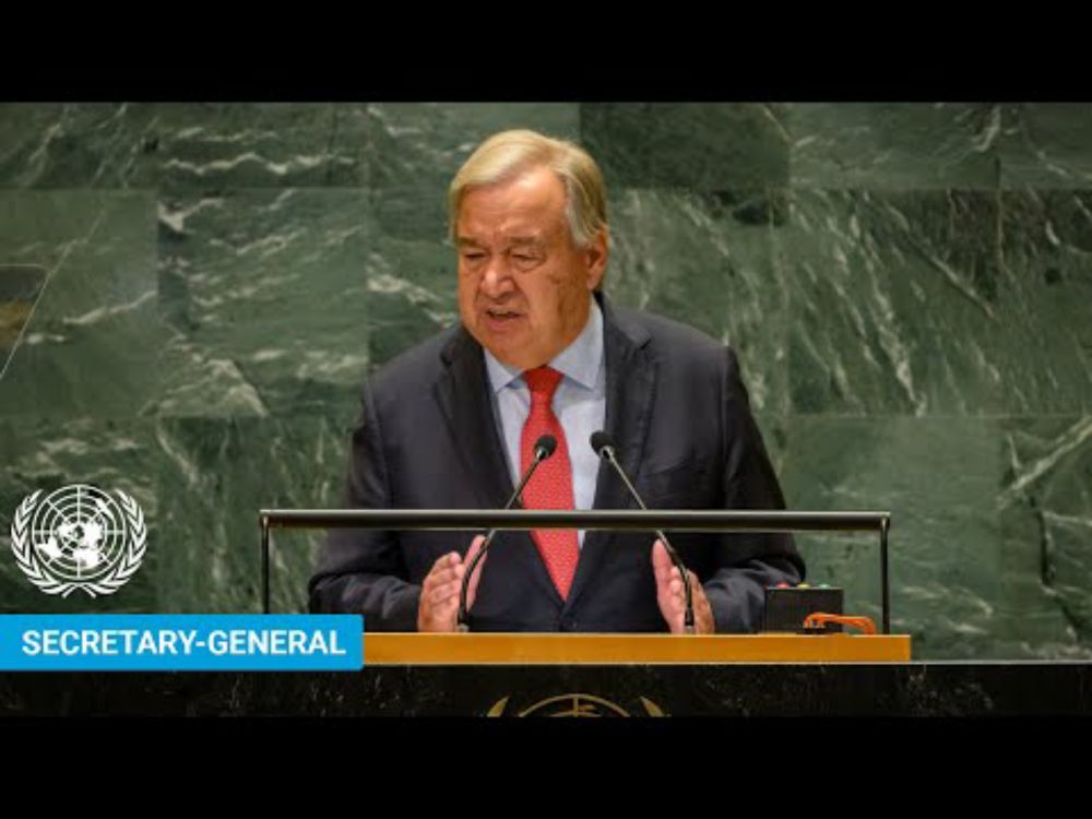 🇺🇳 UN Secretary-General Addresses United Nations General Debate, 79th Session | #UNGA