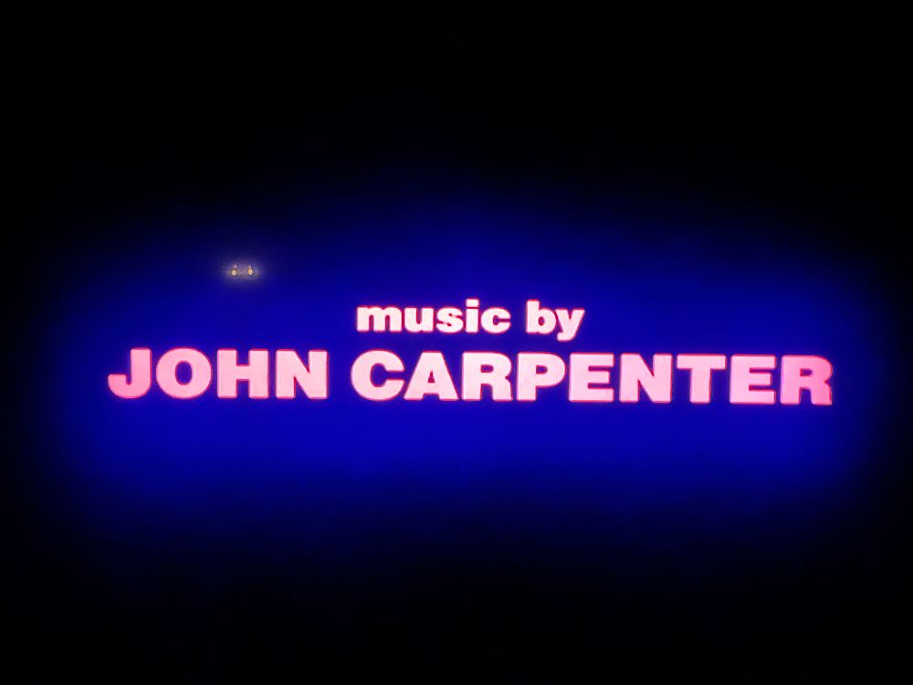 music by John Carpenter 