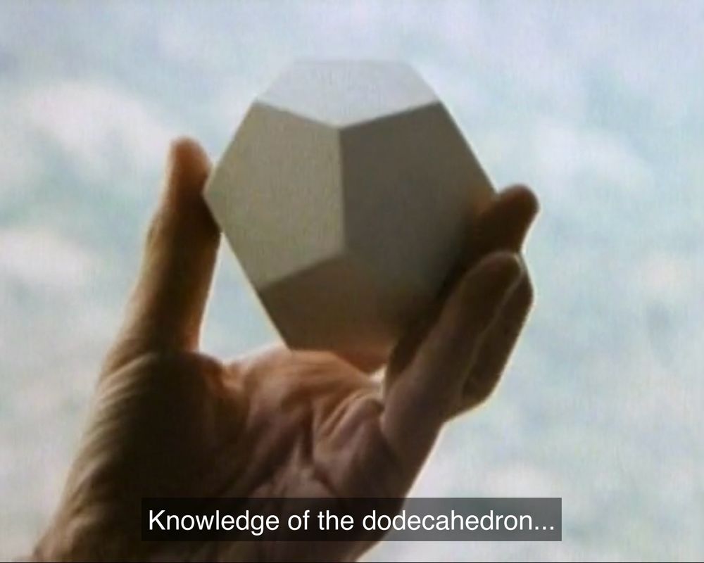 Knowledge of the dodecahedron...