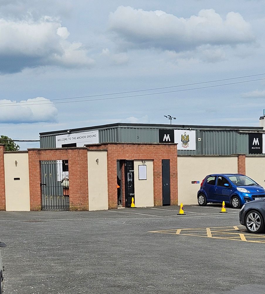 Turnstiles at Darwen FC's Anchor Ground.