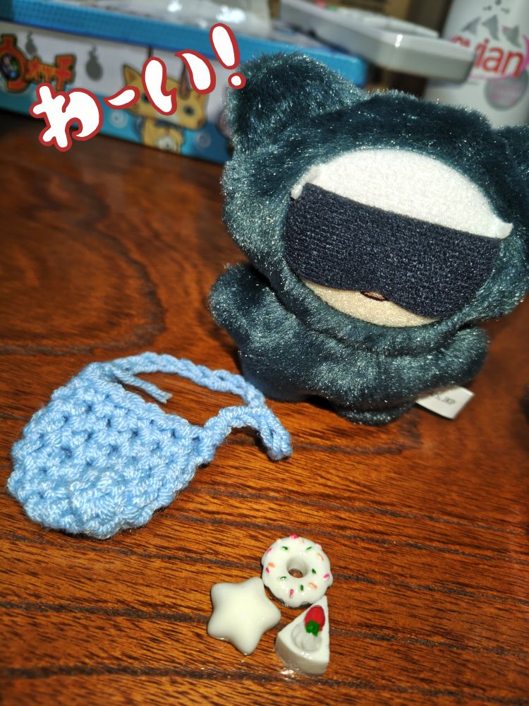 僕は大人だからちみゆにあげる。（求愛）をしてるとこ。