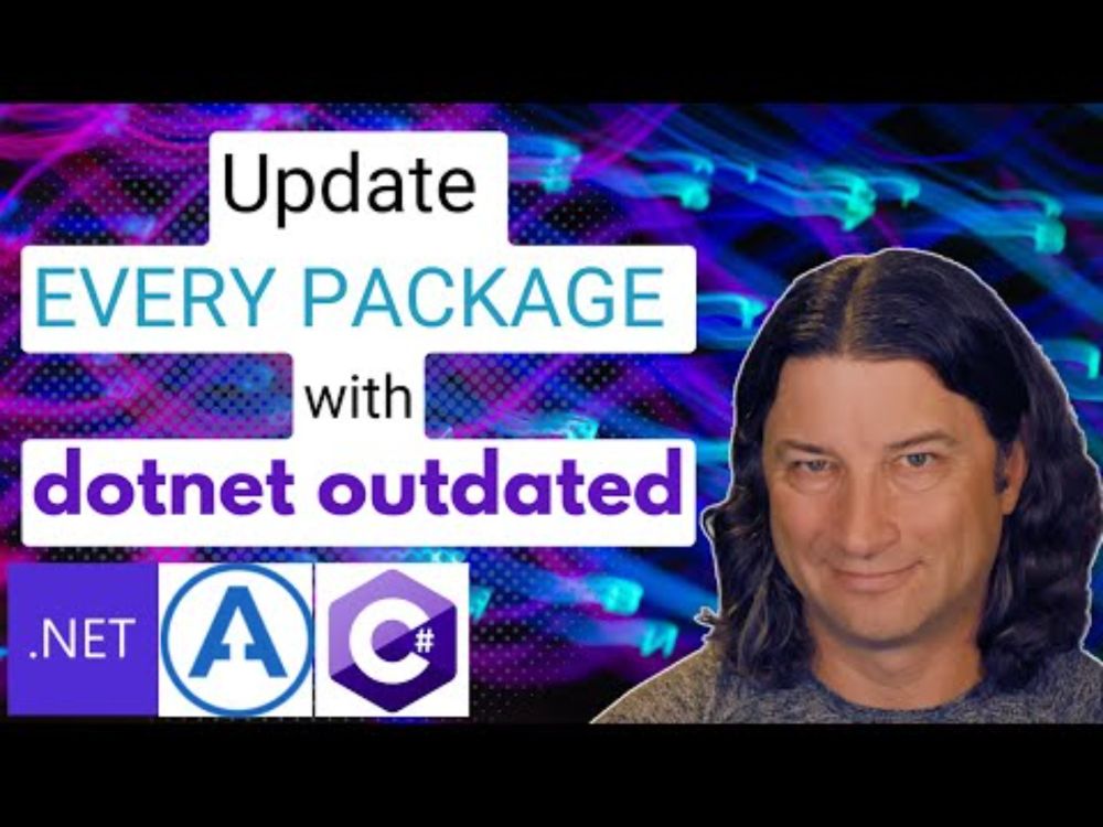 Update EVERY PACKAGE with dotnet outdated
