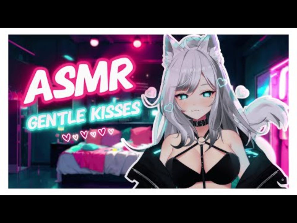🤍 Comfy Catgirl ASMR | Gentle Kisses to Help You Relax 💋