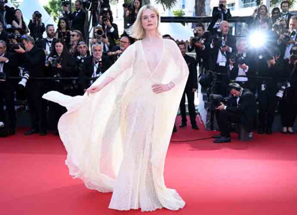 Elle Fanning Shines In Retro Glamour At 2024 Cannes Film Festival's Closing Ceremony - uInterview