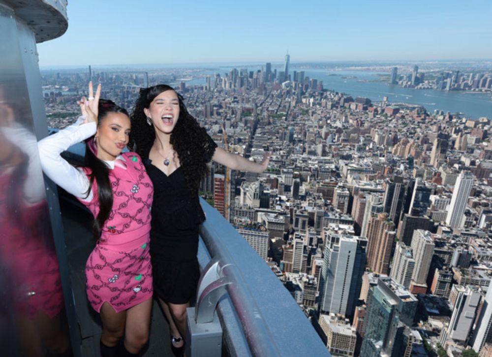 'Descendants: The Rise Of Red' Stars Malia Baker & Kylie Cantrall Strike A Pose Atop The Empire State Building - uInterview