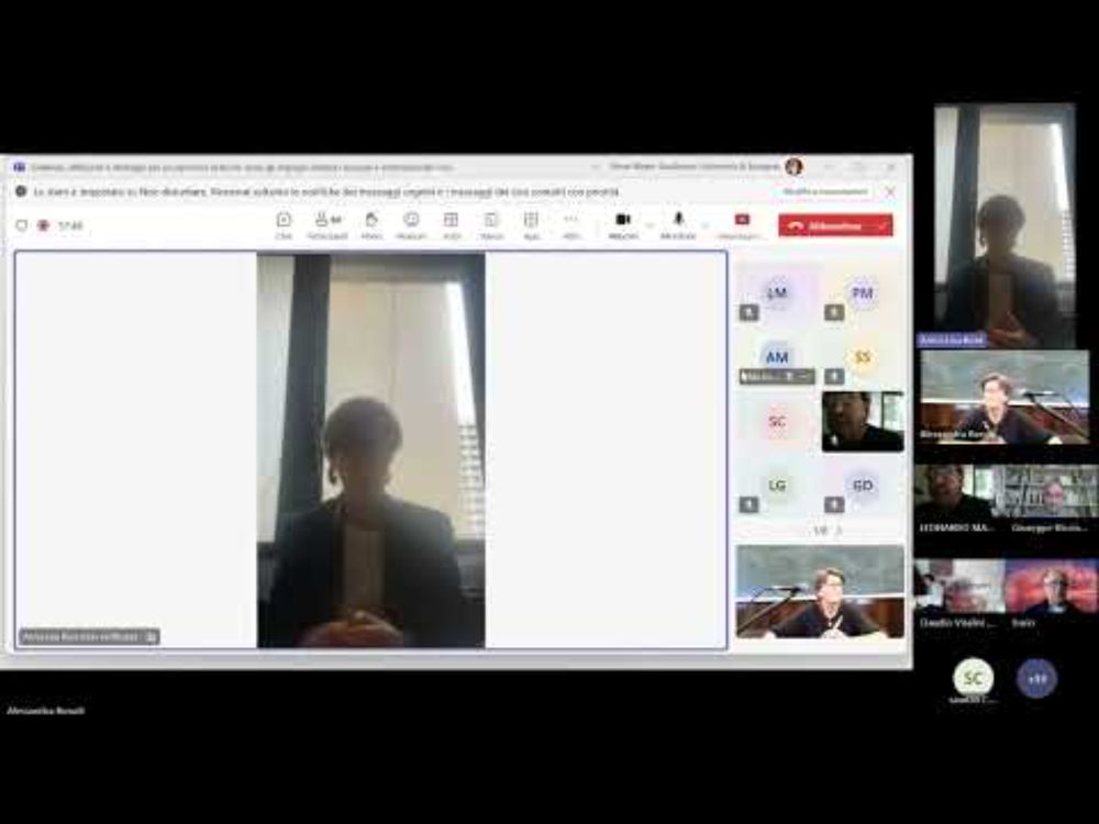 Seminario Transizione Bologna 8 maggio 2025 prima parte