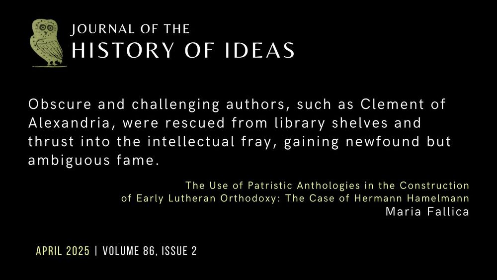 A quote from the article: "Obscure and challenging authors, such as Clement of Alexandria, were rescued from library shelves and thrust into the intellectual fray, gaining newfound but ambiguous fame."