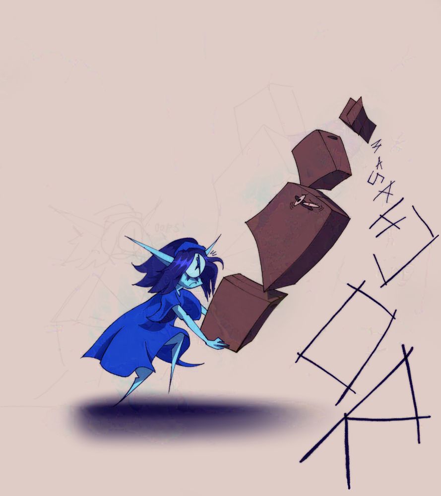 My OC Beofre moving a bunch of boxes, uh oh.