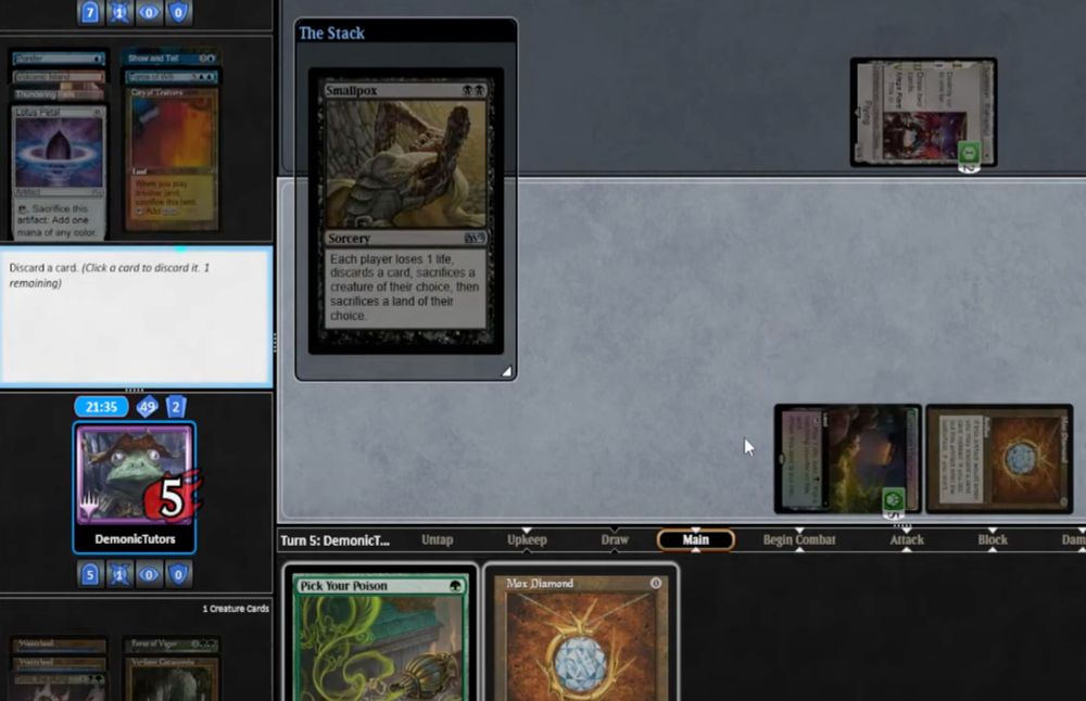 smallpox deck running eumidian hatchery to make bugs