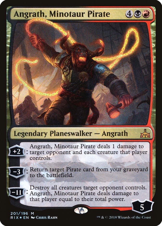 angrath, minotaur pirate