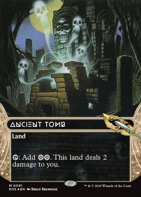 ancient tomb old art in the eoe frame