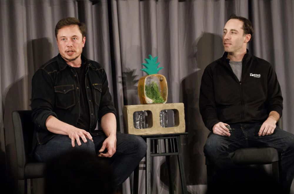 Photo of Elon Musk and Steve Davis
