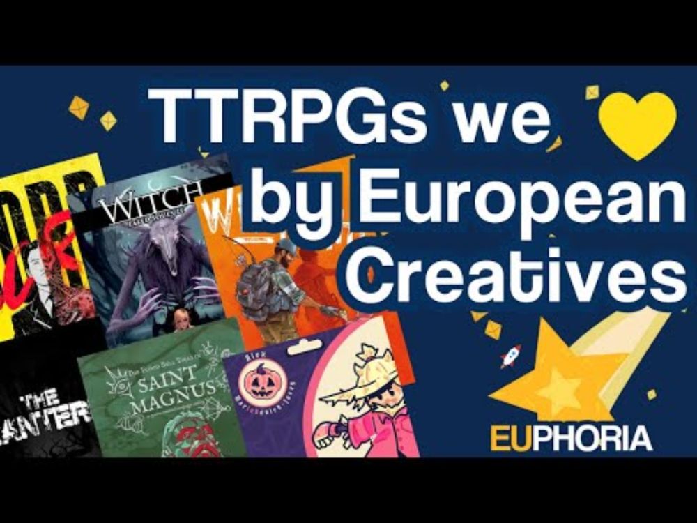 TTRPGs we 💛 by European-based creatives (Part 3)