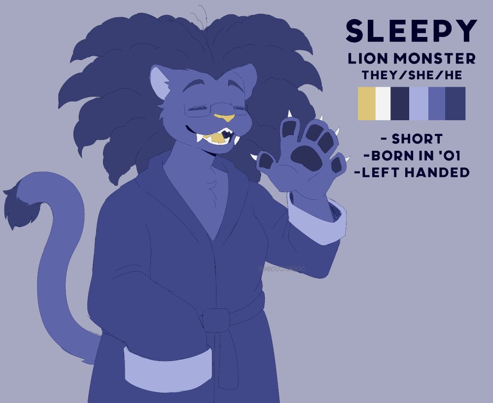 A quick reference of my persona. 