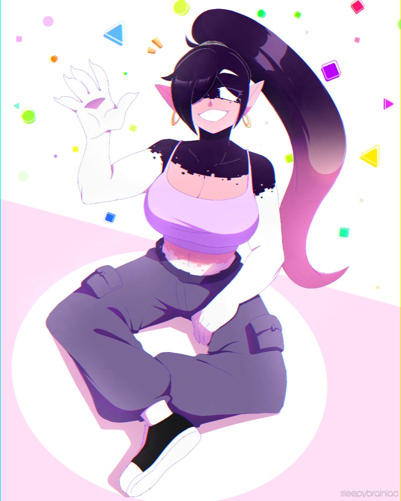 An illustration of Pinky.