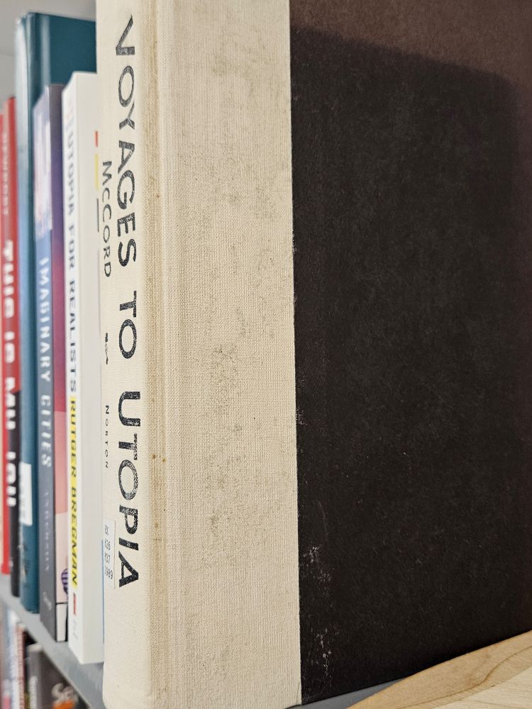 Mold growth on side of book