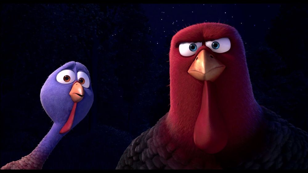 That's right.

We're going back in time to the first Thanksgiving to get turkeys off the menu!