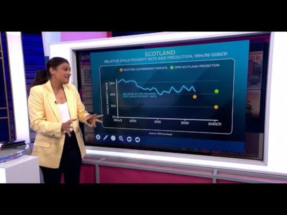 IPPR Scotland on child poverty on ITV Peston