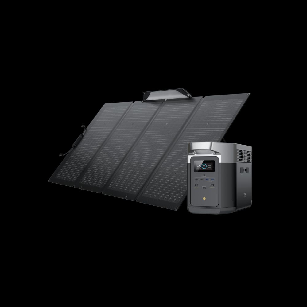 EcoFlow DELTA Max Solar Generator (PV220W) - 1600 / 1 - EcoFlow UK