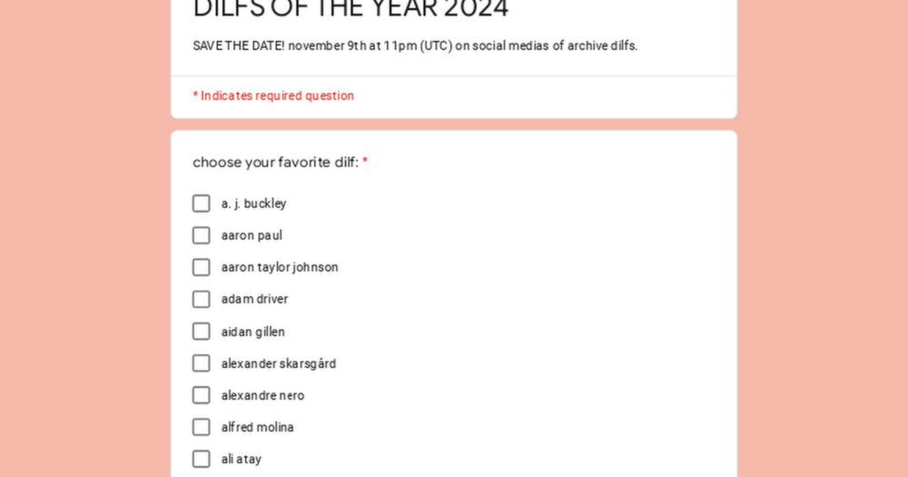 DILFS OF THE YEAR 2024