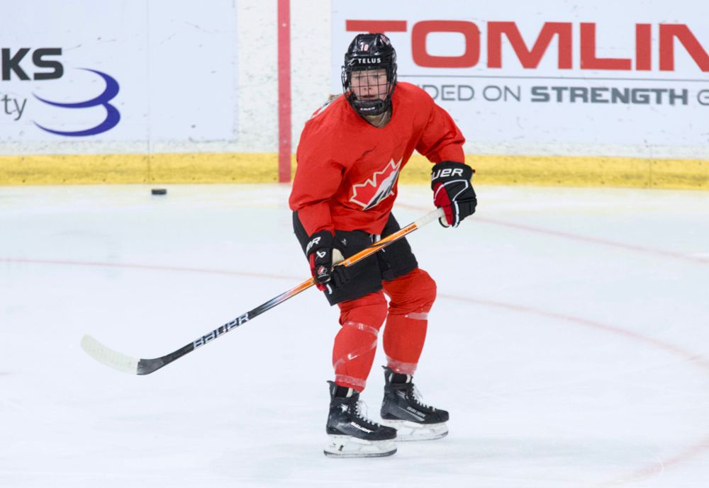 Sarah Fillier has her sights on gold and the PWHL