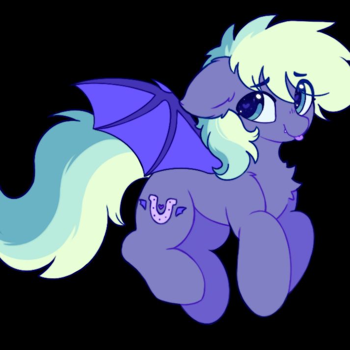 The brony kindness network is a non profit dedicated to helping out wherever they can in the fandoms - there is a link to the website where you can find out more and the image is a picture of our Mascot, Murphy-  a cute purple bat pony with multi-shaded green hair and purple horse-shoe cutie mark