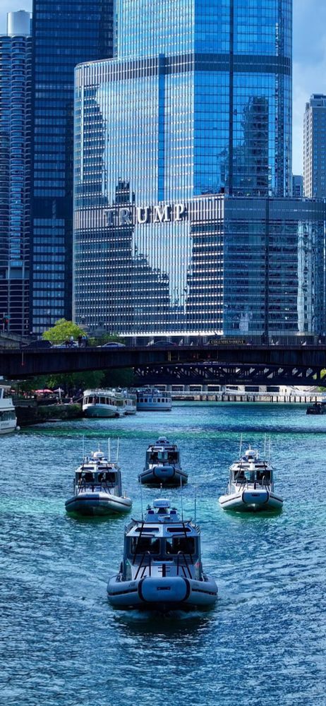 CBP riverine patrol on a river that doesn’t border another country. Waste, fraud, and abuse hauling these boats from the Rio Grande river in Texas