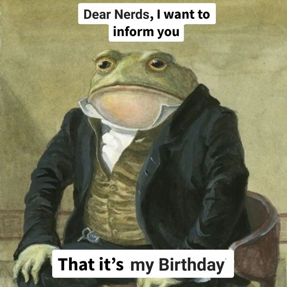 It's my borthday!