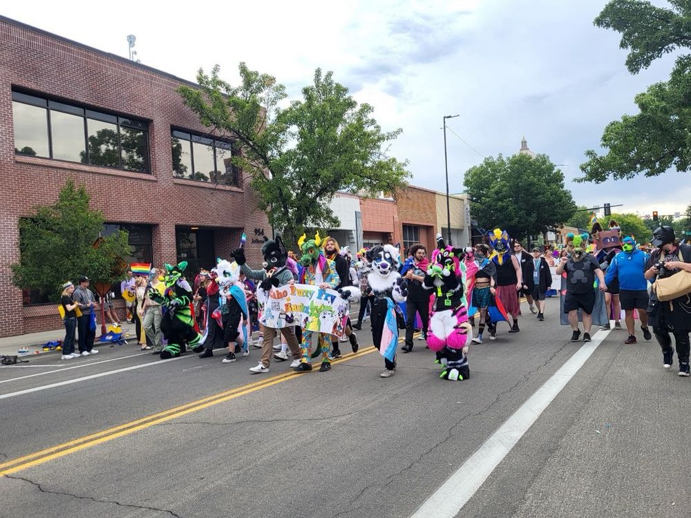 furries marching