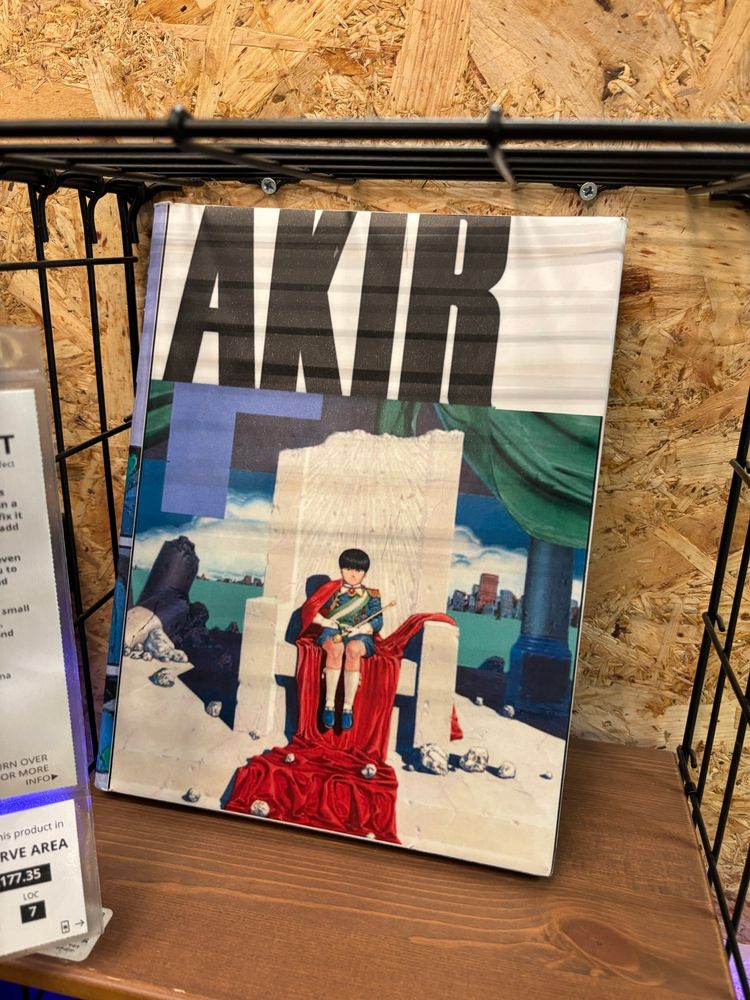 A fake manga book called AKIR