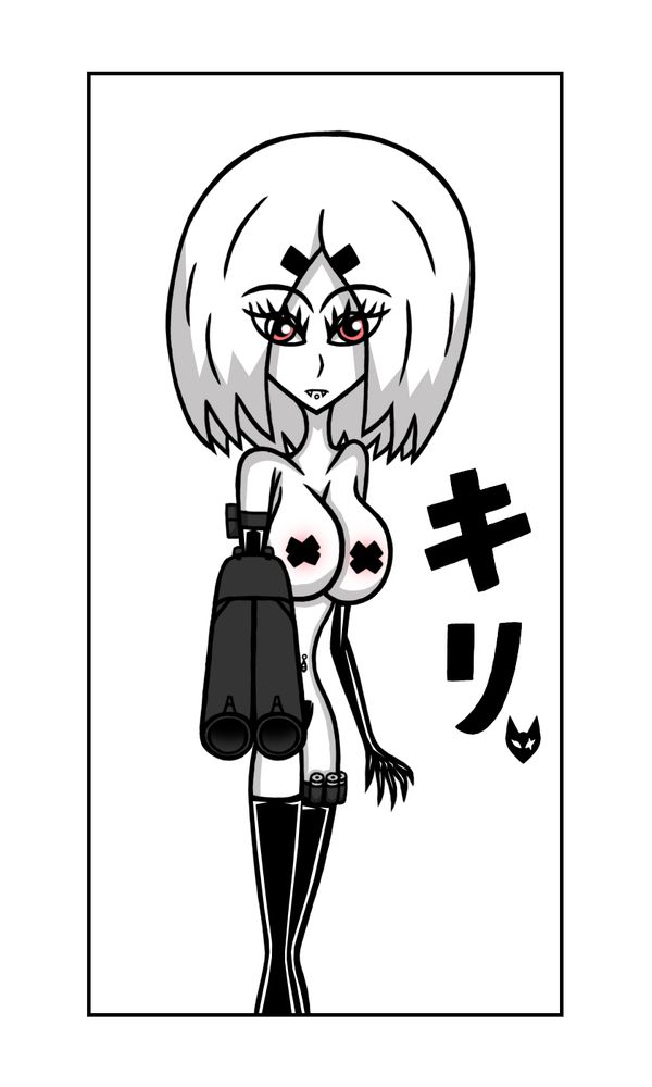 Vampire Kiri (キリ) 🧛‍♀️⚔️🖤
Artist: ReiKat 🦊🖤