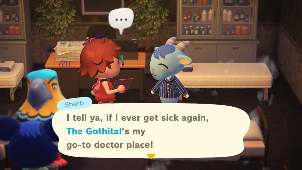 Sherb approves of the Gothital and the 1# supporter of the building. Sherb knows best!